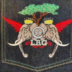 LRG men’s jeans. Waist size 38. Used. Good condition